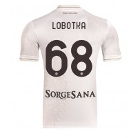 SSC Napoli Stanislav Lobotka #68 Vonkajší futbalový dres 2025-26 Krátky Rukáv